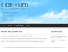 Tablet Screenshot of checkinmotel.com